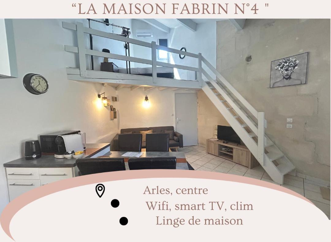 "La Maison Fabrin" Appart N4 Arles Centre 외부 사진